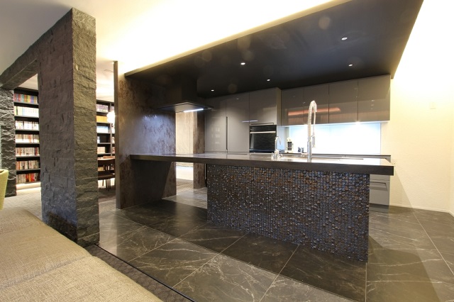 ペニンシュラのオーダーキッチン3