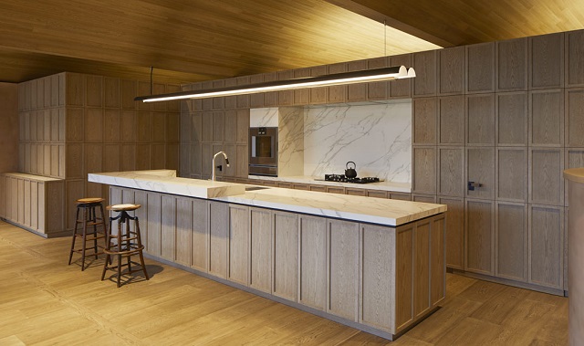 リネアタラーラの高級オーダーキッチン1