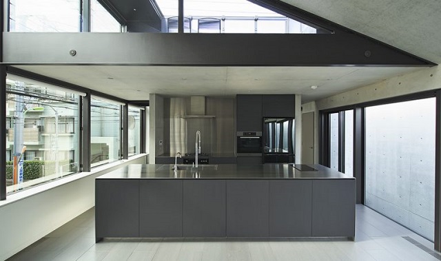 アイランドのオーダーキッチン2