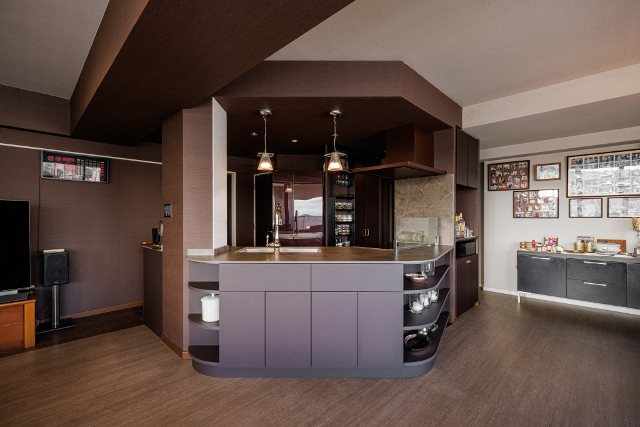 ノルドリネアタラーラの高級オーダーキッチン2